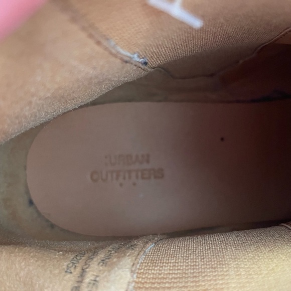 Urban Outfitters Tan Ankle Booties with Suede Finish - Picture 2 of 7